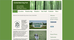 Desktop Screenshot of evansvilledogpark.org